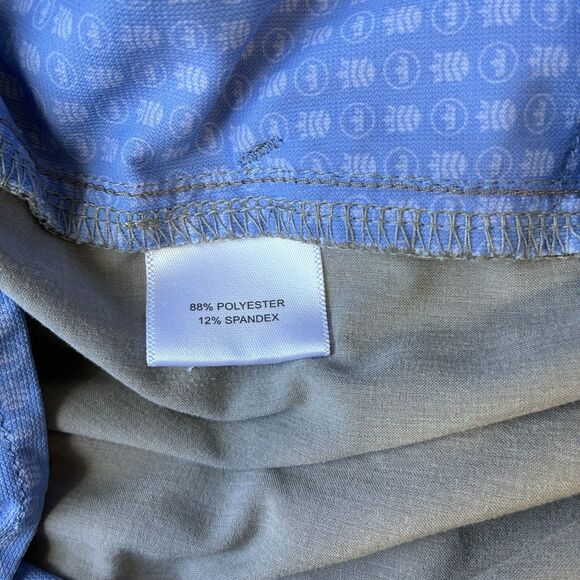 Peter Millar Shackleford Performance Golf Shorts Men's 35 Hybrid Gray 10" Active - Picture 5 of 6